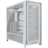 imageCORSAIR Frame 5000D RS Modular High Airflow MidTower PC Case  4X PreInstalled RS Fans InfiniRail Fan Mounting System GPU AntiSag ASUS BTF MSI Project Zero Gigabyte Project Stealth  White