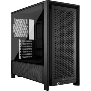 imageCORSAIR 4000D Frame Modular MidTower ATX PC Case  High Airflow InfiniRail Fan Mounting System Dual 360mm Radiator Support ASUS BTF MSI Project Zero Gigabyte Project Stealth  WhiteBlack
