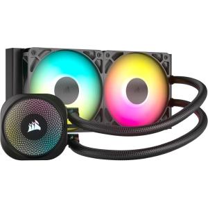 imageCORSAIR Nautilus 360 RS ARGB Liquid CPU Cooler  360mm AIO  LowNoise  Direct Motherboard Connection  DaisyChain  Intel LGA 18511700 AMD AM5AM4  3X RS120 ARGB Fans Included  BlackBlack