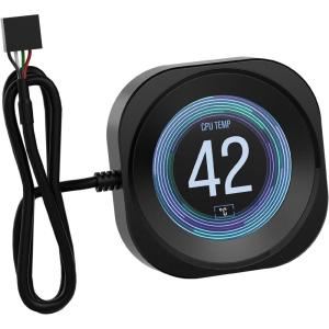 imageCORSAIR Nautilus RS LCD Module  for Nautilus RS and Nautilus RS ARGB AIO CPU Coolers  21quot IPS LCD Screen Easy ToolFree Installation  WhiteBlack