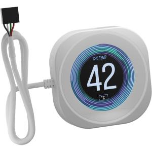 imageCORSAIR Nautilus RS LCD Module  for Nautilus RS and Nautilus RS ARGB AIO CPU Coolers  21quot IPS LCD Screen Easy ToolFree Installation  WhiteWhite