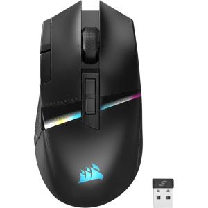 imageCorsair Dark Core RGB Pro Wireless FPSMOBA Gaming Optical Mouse with Slipstream Technology Black Backlit RGB LED 18000 DPI OpticalCH9315411NADARKSTAR RGB