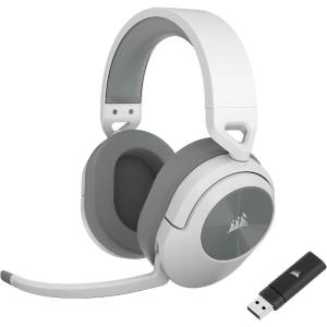 imageCorsair HS55 Wireless Multiplatform Lightweight Gaming Headset with Bluetooth  Dolby 71 Surround Sound  iCUE Compatible  PC PS5 PS4 Nintendo Switch Mobile  WhiteWhite