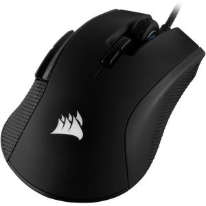 imageCorsair IRONCLAW RGB Wired FPSMOBA Gaming Mouse  18000 DPI  7 Programmable Buttons  Designed for Large Hands  iCUE Compatible  PC Mac PS5 PS4 Xbox  BlackWired