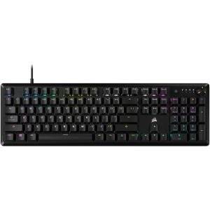 imageCorsair K70 CORE RGB Mechanical Wired Gaming Keyboard  PreLubed MLX Red Linear Switches SOCD ABS DoubleShot Keycaps Sound Dampening Media Control Dial 1000Hz Polling QWERTY NA  BlackK70 CORE Gaming Keyboard Japanese Layout