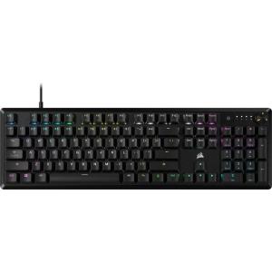imageCorsair K70 CORE RGB Mechanical Wired Gaming Keyboard  PreLubed MLX Red Linear Switches SOCD ABS DoubleShot Keycaps Sound Dampening Media Control Dial 1000Hz Polling QWERTY NA  BlackK70 CORE