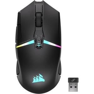 imageCorsair NIGHTSWORD RGB Gaming Mouse for FPS MOBA  18000 DPI  10 Programmable Buttons  Weight System  iCUE Compatible  BlackNIGHTSABRE  Wireless