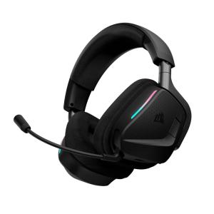 imageCorsair Void v2 MAX Wireless Gaming Headset for PC PS5 PS4 Switch Mobile  Simultaneous 24GHzBluetooth Dolby Atmos Sonarworks SoundID 70Hr Battery Fast Charging Clear Microphone  Carbon