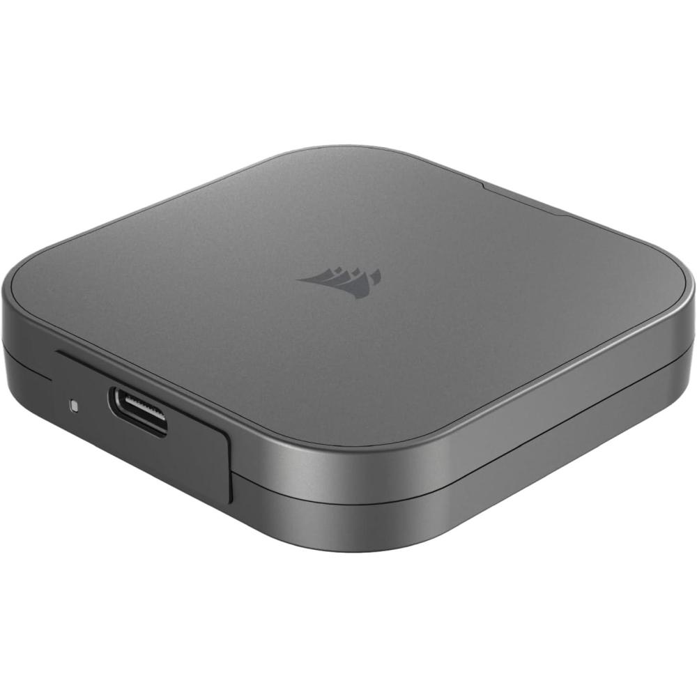 imageCorsair EX400U 4TB USB4 Portable External TypeC SSD  Up to 4000MBs Read 3600MBs Write USB 32 Gen2 2x2 Plug and Play Thunderbolt 4 MagSafe Includes 40Gbps Cable Windows PC iOS Mac  GrayEX400U 2025