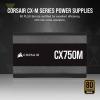 imageCORSAIR CX650M 80 Plus Bronze SemiModular LowNoise ATX 650 Watt Power Supply  NA  BlackSemiModular