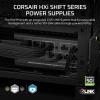 imageCORSAIR HX1000i Shift Fully Modular ATX Power Supply  Builtin iCUE Link System Hub Native 12V2x6 Cable ATX 31 ampamp PCIe 51 SideMounted Connectors Cybenetics Platinum  Black