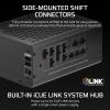 imageCORSAIR HX1200i Shift Fully Modular ATX Power Supply  Builtin iCUE Link System Hub Native 12V2x6 Cable ATX 31 ampamp PCIe 51 SideMounted Connectors Cybenetics Platinum  Black