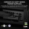 imageCORSAIR HX1200i Shift Fully Modular ATX Power Supply  Builtin iCUE Link System Hub Native 12V2x6 Cable ATX 31 ampamp PCIe 51 SideMounted Connectors Cybenetics Platinum  Black
