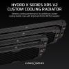 imageCORSAIR Hydro X Series XR5 420mm V2 Custom Cooling Radiator  Compatible with iCUE Link Fans 3x140mm Fan Mounts Screw Protection Plates G14 Threads  Black