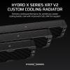imageCORSAIR Hydro X Series XR7 480mm V2 Custom Cooling Radiator  Compatible with iCUE Link Fans 4x120mm Fan Mounts Screw Protection Plates G14 Threads  Black