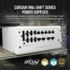 imageCORSAIR RM1000x Shift Fully Modular ATX Power Supply  80 Plus Gold  ATX 31  PCIe 51  Zero RPM  Modular Side Interface  White1000W