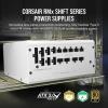 imageCORSAIR RM1200x Shift Fully Modular ATX Power Supply  80 Plus Gold  ATX 30  PCIe 50  Zero RPM  Modular Side Interface  White1200W