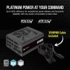 imageCorsair HX1000i Fully Modular UltraLow Noise ATX Power Supply  ATX 31 ampamp PCIe 51 Compliant  Fluid Dynamic Bearing Fan  CORSAIR iCUE Software Compatible  80 Plus Platinum Efficiency  Black1000 Watts