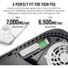 imageCorsair MP600 Elite 4TB M2 PCIe Gen4 x4 NVMe SSD for PS5  Included Heatsink  M2 2280  Up to 7000MBsec Sequential Read  HighDensity 3D TLC NAND  White4TB