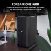 imageCorsair ONE i600 Gaming PC  Liquid Cooled Intel Core Ultra 9 285K CPU Liquid Cooled NVIDIA GeForce RTX 5080 GPU 64GB Vengeance DDR5 Memory 22TB M2 SSD  Metal Dark