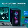 imageCorsair Vengeance i7500 Series Gaming PC  Liquid Cooled Intel Core i7 14700KF CPU NVIDIA GeForce RTX 4070 Ti Super GPU 32GB Vengeance RGB DDR5 Memory 1TB M2 SSDBlack