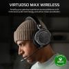 imageCorsair Virtuoso MAX Wireless Officially Licensed Xbox Series XS Gaming Headset  Dolby Atmos Active Noise Cancelling 24GHz Wireless ampamp Bluetooth GameChat Audio Controls PC  Carbon