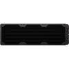 imageCORSAIR Hydro X Series XR5 420mm V2 Custom Cooling Radiator  Compatible with iCUE Link Fans 3x140mm Fan Mounts Screw Protection Plates G14 Threads  Black