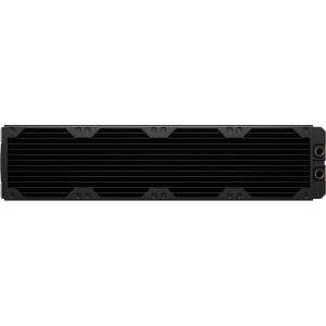imageCORSAIR Hydro X Series XR7 480mm V2 Custom Cooling Radiator  Compatible with iCUE Link Fans 4x120mm Fan Mounts Screw Protection Plates G14 Threads  Black