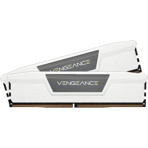 imageCORSAIR Vengeance DDR5 RAM 32GB 2x16GB 6400MHz CL364848104 135V AMD Expo Intel XMP 30 Desktop Computer Memory  White CMK32GX5M2B6400Z36W