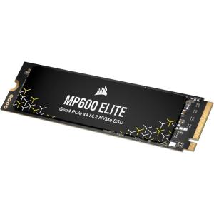 imageCorsair MP600 Elite 4TB M2 PCIe Gen4 x4 NVMe SSD  M2 2280  Up to 7000MBsec Sequential Read  HighDensity 3D TLC NAND  for Desktops and Laptops  BlackWithout Heatspreader