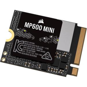 imageCorsair MP600 Mini 2TB M2 NVMe PCIe x4 Gen4 SSD  M2 2230  Up to 7000MBsec Sequential Read  HighDensity 3D TLC NAND  Great for Steam Deck and Microsoft Surface  Black2TB