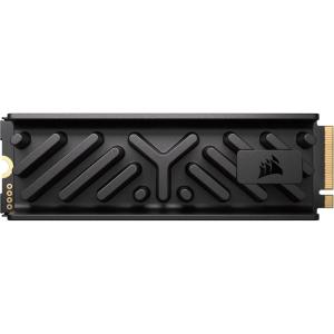 imageCorsair MP700 Elite 2TB PCIe 50 x4 NVMe M2 SSD  Included Aluminum Heatsink  Up to 10000MBsec  HighDensity 3D TLC NAND  M2 2280  DirectStorage Compatible  BlackWith Heatspreader