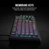 imageCorsair K55 CORE RGB Membrane Wired Gaming Keyboard  Quiet Responsive Switches  Spill Resistance  TenZone RGB  Media Keys  iCUE Compatible  QWERTY NA  PC Mac  BlackGray