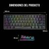 imageCorsair K65 PRO Mini RGB 65 OpticalMechanical Wired Gaming Keyboard  OPX Switches  PBT DoubleShot Keycaps  iCUE Compatible  QWERTY NA Layout  BlackBlack