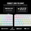 imageCorsair K65 PRO Mini RGB 65 OpticalMechanical Wired Gaming Keyboard  OPX Switches  PBT DoubleShot Keycaps  iCUE Compatible  QWERTY NA Layout  BlackWhite