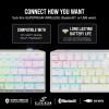 imageCorsair K65 PRO Mini RGB 65 OpticalMechanical Wired Gaming Keyboard  OPX Switches  PBT DoubleShot Keycaps  iCUE Compatible  QWERTY NA Layout  BlackWhite