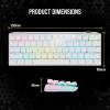 imageCorsair K65 PRO Mini RGB 65 OpticalMechanical Wired Gaming Keyboard  OPX Switches  PBT DoubleShot Keycaps  iCUE Compatible  QWERTY NA Layout  BlackWhite