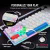 imageCorsair K65 PRO Mini RGB 65 OpticalMechanical Wired Gaming Keyboard  OPX Switches  PBT DoubleShot Keycaps  iCUE Compatible  QWERTY NA Layout  BlackWhite