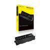 imageCorsair MP700 Elite 4TB PCIe 50 NVMe M2 SSD with Heatsink  Up to 9400 MBs Read 8100 MBs Write Gen5 Speed for PC ampamp Laptop  Black