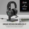 imageCorsair Virtuoso RGB Wireless XT Multiplatform Gaming Headset with Bluetooth  Dolby Atmos  Broadcast Quality Microphone  iCUE Compatible PC Mac PS5 PS4 Nintendo Switch Mobile  BlackSlate