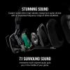 imageCorsair Void RGB Elite Wireless Gaming Headset  71 Surround Sound  OmniDirectional Microphone  Microfiber Mesh Earpads  Up to 40ft Range  iCUE Compatible  PC Mac PS5 PS4  CarbonCarbon