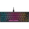 imageCorsair K65 PRO Mini RGB 65 OpticalMechanical Wired Gaming Keyboard  OPX Switches  PBT DoubleShot Keycaps  iCUE Compatible  QWERTY NA Layout  BlackBlack