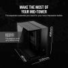 imageCORSAIR iCUE Link 2500X RGB Tempered Glass mATX MidTower Dual Chamber PC Case  2X CORSAIR RX120 RGB Fans Included  Wide Cooling Flexibility  Reverse Connection Motherboard Compatible  BlackBlack