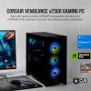 imageCorsair Vengeance a7400 Series Gaming PC  Liquid Cooled AMD Ryzen 5 9600X CPU  NVIDIA GeForce RTX 4060 GPU  32GB Vengeance RGB DDR5 Memory  1TB M2 SSD  BlackRyzen 9 7900X  4090