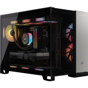 imageCorsair Vengeance i5100 Gaming PC  Liquid Cooled Intel Core i914900KF CPU  NVIDIA GeForce RTX 4080 Super GPU  32GB Dominator Titanium RGB DDR5 Memory  2TB M2 SSD  BlackGray4090