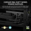 imageCORSAIR RM850x Shift 2025 Fully Modular ATX Power Supply  Modular Side Interface Native 12V2x6 Cable ATX 31 ampamp PCIe 51 FanSpeed Control 105CRated Capacitors Cybenetics Gold  Black1000W