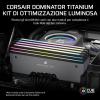 imageCORSAIR Dominator Titanium DDR5 RGB Light Enhancement Kit  2X Modules  0GB RAM  CORSAIR iCUE Compatible  Gray