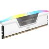 imageCORSAIR Vengeance RGB DDR5 RAM 16GB 1x16GB 5600MHz CL40 Intel XMP iCUE Compatible Computer Memory  Black CMH16GX5M1B5600C40White