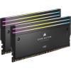imageCORSAIR Dominator Titanium DDR5 RGB Light Enhancement Kit  2X Modules  0GB RAM  CORSAIR iCUE Compatible  Black