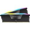 imageCORSAIR Vengeance RGB DDR5 RAM 48GB 2x24GB 6800MHz CL344242110 14V Intel XMP 30 Desktop Computer Memory  Black CMH48GX5M2B6800C34